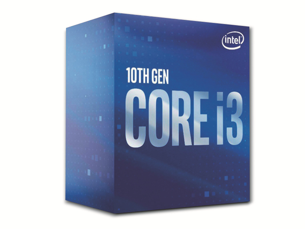 INTEL CPU Core i3-10100F, Box, S1200