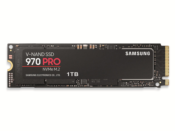 Samsung M.2 SSD 970 Pro, 1 TB, NVMe, 2280