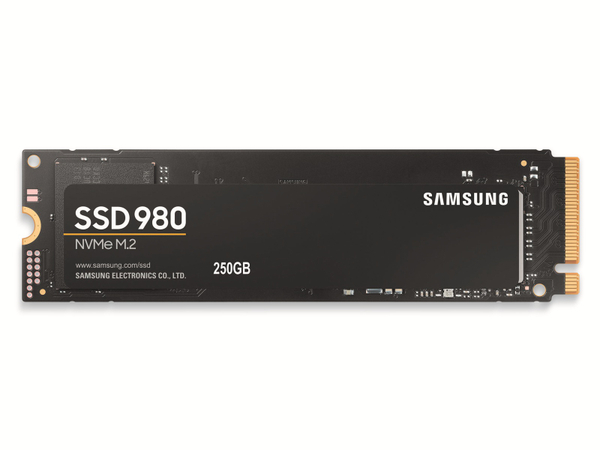 SAMSUNG M.2 SSD 980 Basic, 250 GB, NVMe, 2280