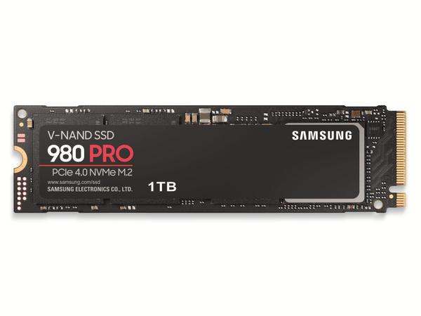 SAMSUNG M.2 SSD 980 Pro, 1 TB, NVMe, 2280