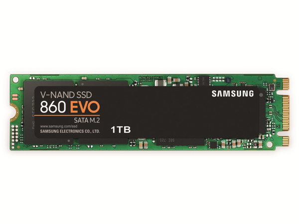 Samsung M.2 SSD 860 Evo, 1 TB, 2280