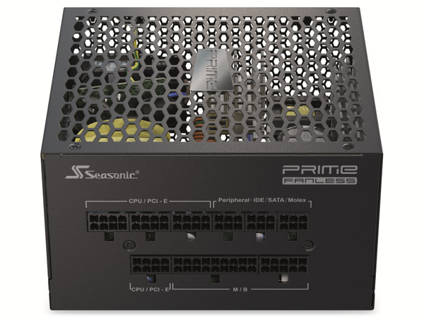 SEASONIC PC-Netzteil PRIME-PX-500, 500 W, 80+ Platinum, Fanless - Produktbild 2