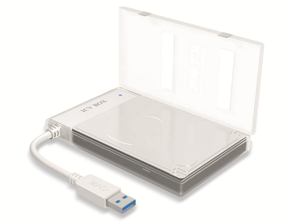 ICY BOX Festplattengehäuse IB-AC603a-U3, 2,5&quot; SATA, USB 3.0, Schutzbox - Produktbild 2
