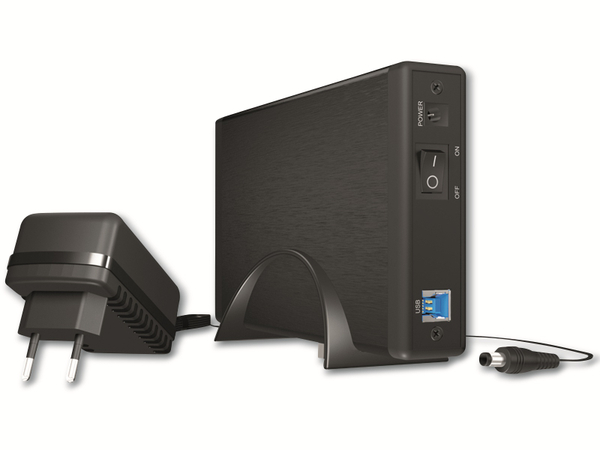 ICY BOX Festplattengehäuse IB-377U3, 8,9 cm (3,5&quot;) SATA zu USB 3.0 Host, USAP - Produktbild 2