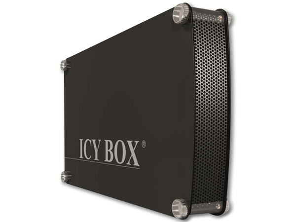 ICY BOX Festplattengehäuse IB-351StU3-B, 3,5&quot; SATA zu USB 3.0, Aluminium