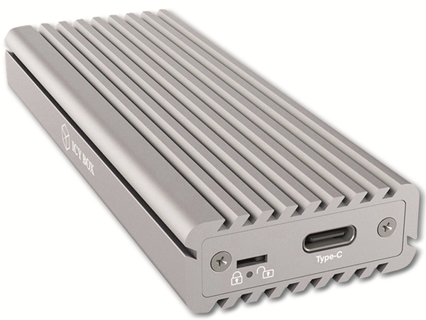 ICY BOX Festplattengehäuse IB-1817Ma-C31, M.2 PCIe SSD auf USB 3.1 Type-C, M-Key