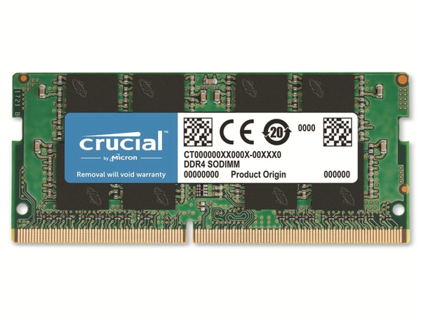CRUCIAL Arbeitsspeicher SO-DIMM CT8G4SFRA266, 8GB