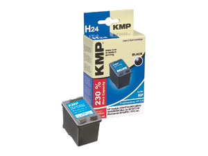 Tintenpatrone KMP, kompatibel für HP 338 (C8765E), schwarz
