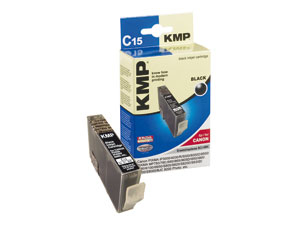 Tintenpatrone KMP, kompatibel für Canon BCI-6BK, schwarz