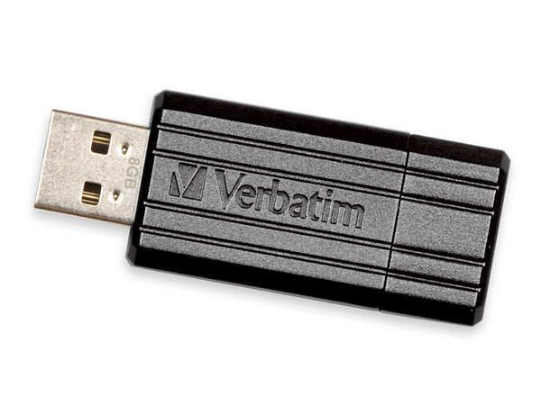 VERBATIM USB-Speicherstick PinStripe, 8GB