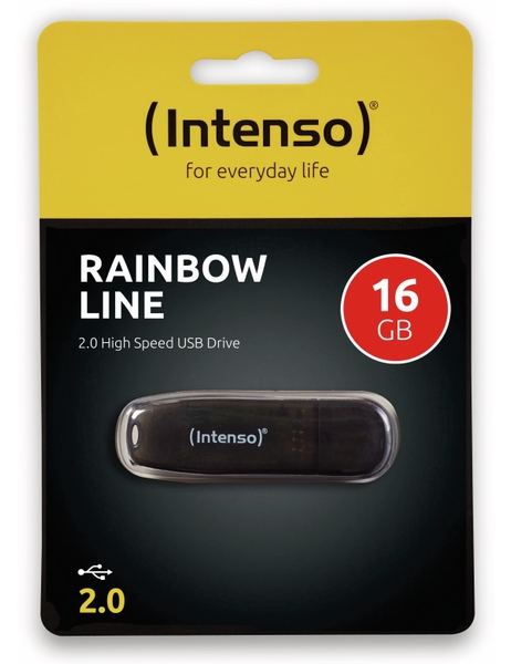 INTENSO USB-Speicherstick Rainbow Line, 16 GB - Produktbild 2