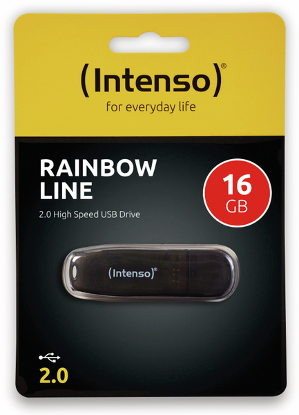 Intenso USB-Speicherstick Rainbow Line, 16 GB - Produktbild 2