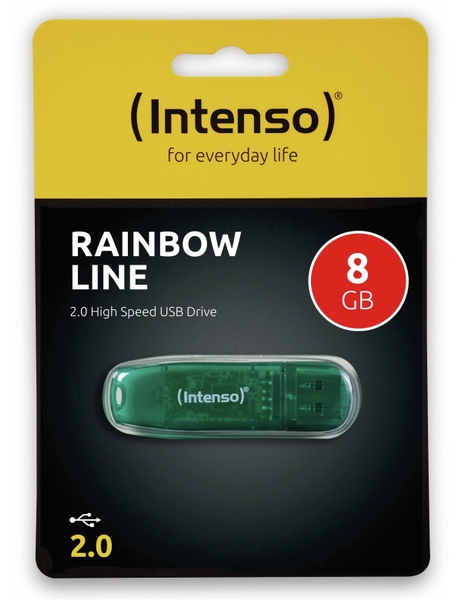 INTENSO USB-Speicherstick Rainbow Line, 8 GB - Produktbild 2