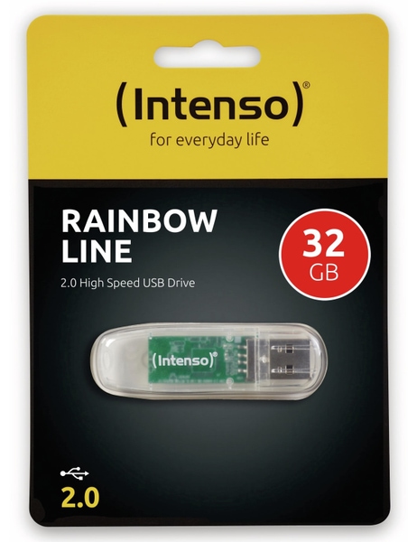 INTENSO USB-Speicherstick Rainbow Line, 32 GB - Produktbild 2