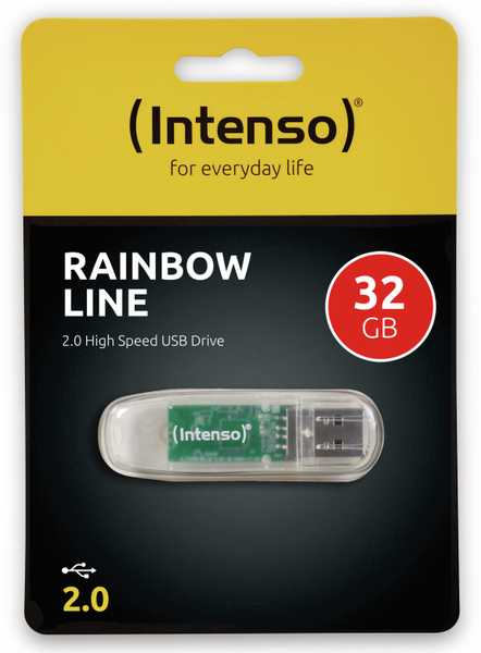 Intenso USB-Speicherstick Rainbow Line, 32 GB - Produktbild 2