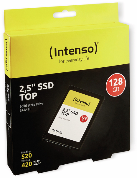 INTENSO interne SSD-Festplatte, SATA III Top Performance, 128 GB - Produktbild 2