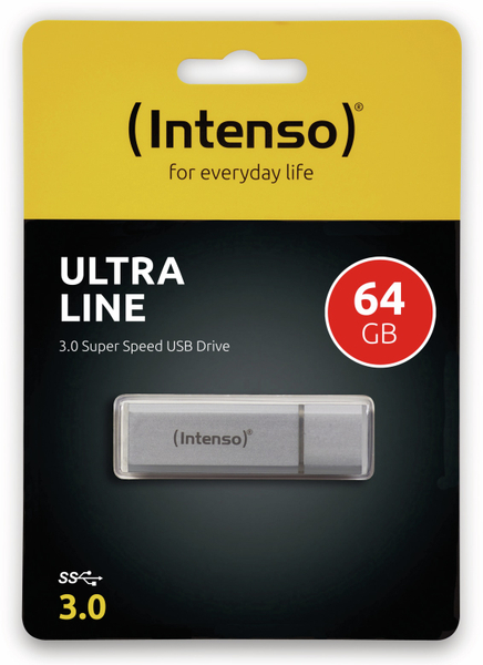 Intenso USB 3.0 Speicherstick Ultra Line, 64 GB - Produktbild 2
