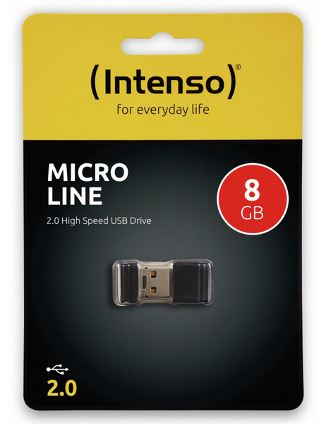INTENSO Nano-Speicherstick Micro Line, 8 GB - Produktbild 2