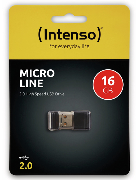 INTENSO Nano-Speicherstick Micro Line, 16 GB - Produktbild 2
