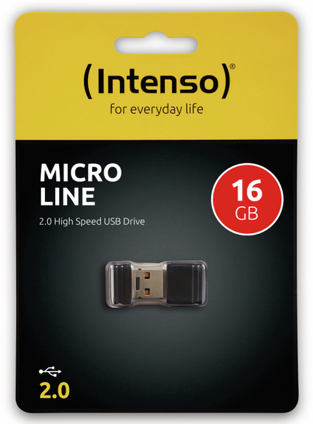 Intenso Nano-Speicherstick Micro Line, 16 GB - Produktbild 2