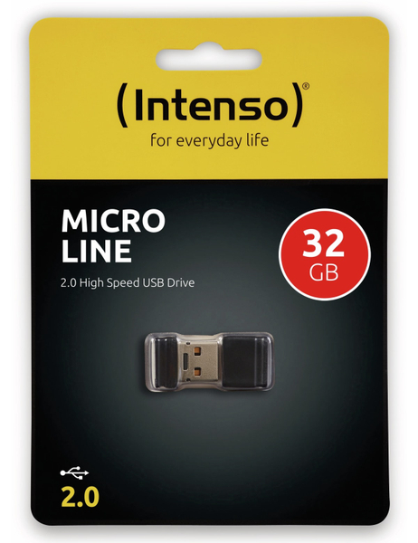 INTENSO Nano-Speicherstick Micro Line, 32 GB - Produktbild 2