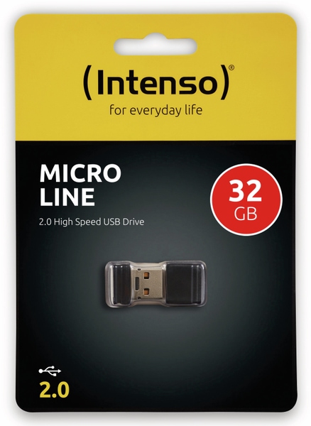 Intenso Nano-Speicherstick Micro Line, 32 GB - Produktbild 2