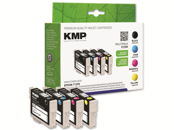 KMP Tintenpatronen-Set kompatibel für Epson T1295