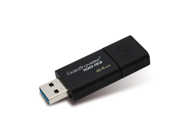 Kingston USB 3.0 Speicherstick DataTraveler100 3.0, 64 GB