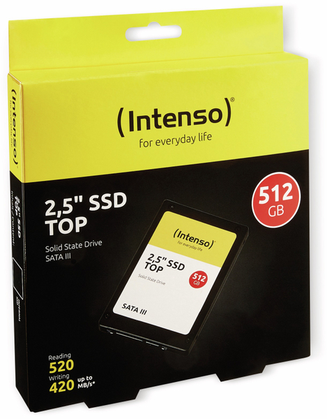 INTENSO SSD SATA III Top, 512 GB - Produktbild 2