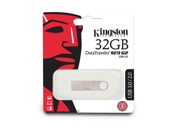Kingston USB 3.0 Speicherstick DataTraveler SE9 G2, 32GB - Produktbild 3