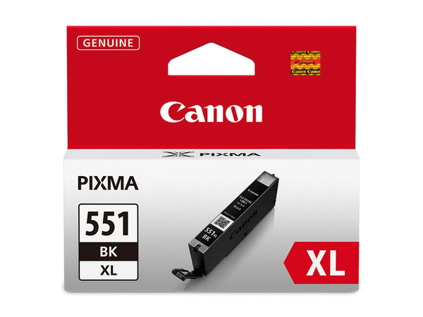 Canon Tintenpatrone CLI551BK XL, schwarz