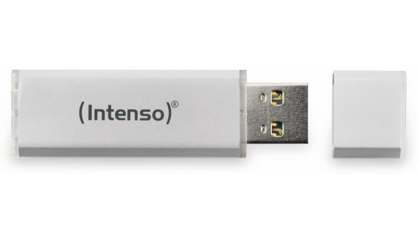 INTENSO USB 2.0 Speicherstick Alu Line, silber, 16 GB - Produktbild 3
