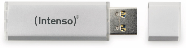 USB 2.0 Speicherstick INTENSO Alu Line, silber, 64 GB - Produktbild 3