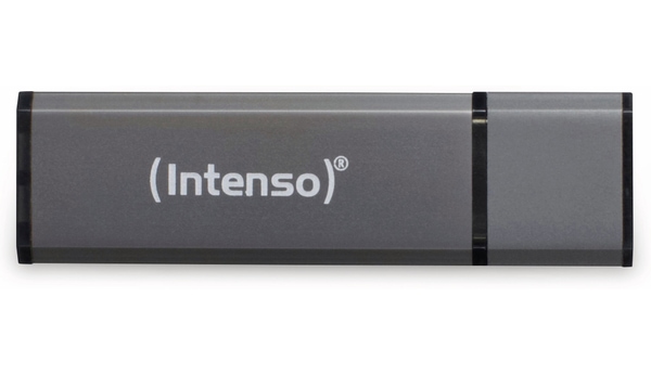 INTENSO USB 2.0 Speicherstick Alu Line, anthrazit, 64 GB