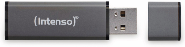 Intenso USB 2.0 Speicherstick Alu Line, anthrazit, 64 GB - Produktbild 3