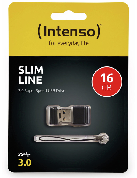 INTENSO USB 3.0 Speicherstick Slim Line, 16 GB - Produktbild 2
