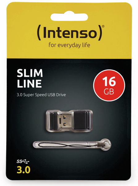Intenso USB 3.0 Speicherstick Slim Line, 16 GB - Produktbild 2