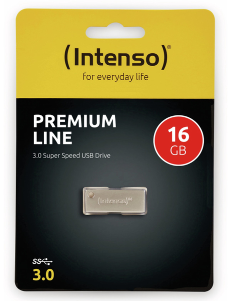 INTENSO USB 3.0 Speicherstick Premium Line, 16 GB - Produktbild 2