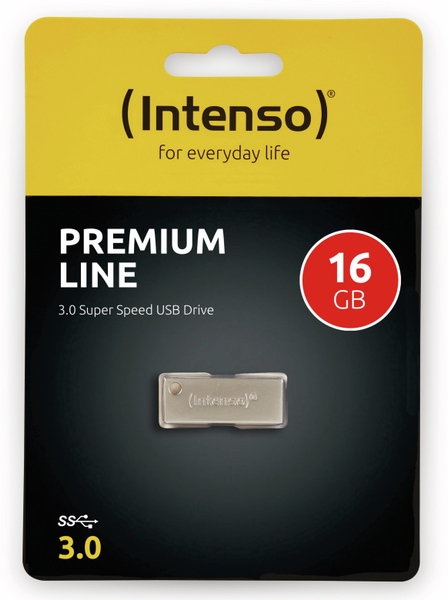 Intenso USB 3.0 Speicherstick Premium Line, 16 GB - Produktbild 2