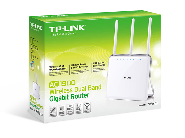 TP-Link Dualband WLAN-Router Archer C9, AC1900 - Produktbild 4