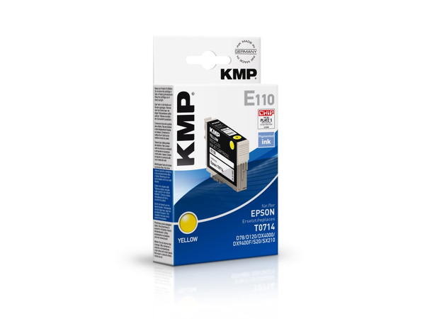 Tintenpatrone KMP, kompatibel für Epson T0714, gel