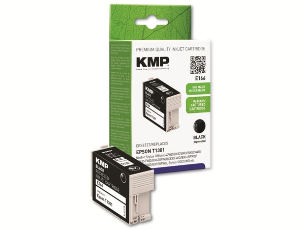 KMP Tintenpatrone kompatibel für Epson T1301, schwarz