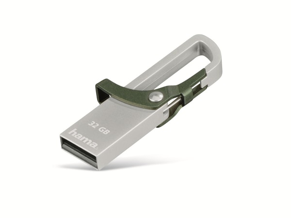 Hama USB-Speicherstick Hook-Style 123921, 32 GB, grün
