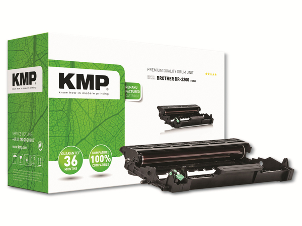 KMP Trommeleinheit kompatibel für Brother DR2200, schwarz