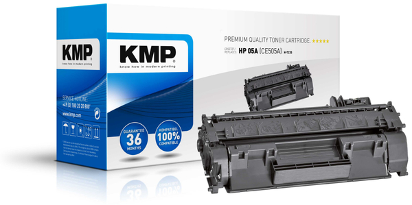 Toner KMP, kompatibel für HP 05A (CE505A), schwarz