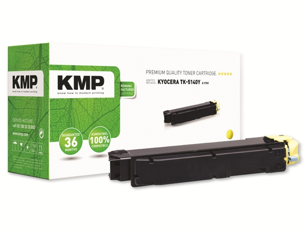 KMP Toner K-T75Y, kompatibel zu KYOCERA