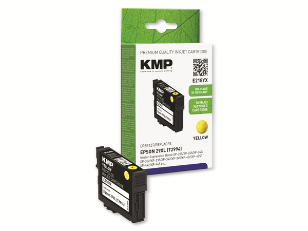 KMP Tintenpatrone E218YX, kompatibel zu Epson 29XL (T2994)