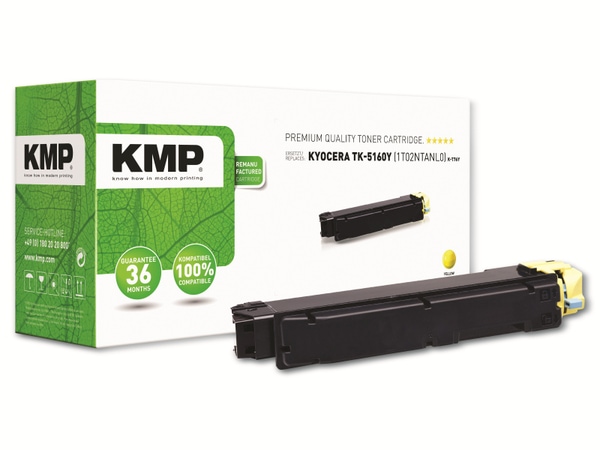 KMP Toner K-T76Y, gelb