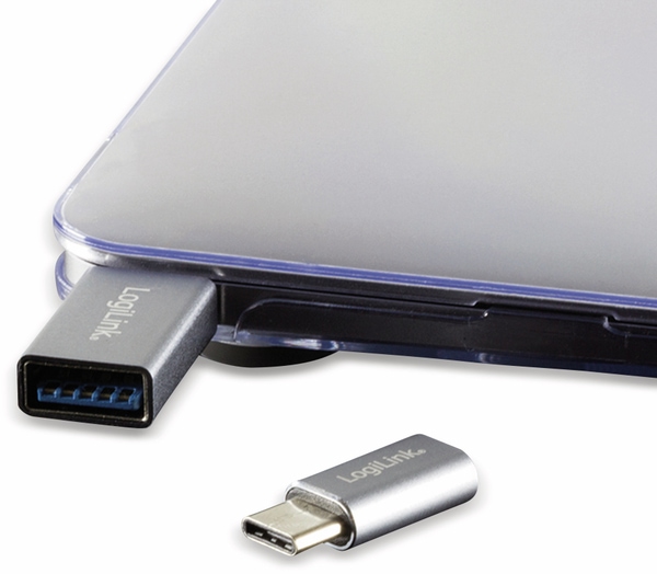 LOGILINK USB-Adapter Set, USB-C/USB-A + USB-C/Micro-USB - Produktbild 5