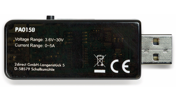 LogiLink USB-Leistungsmessgerät PA0158, USB-A - Produktbild 7